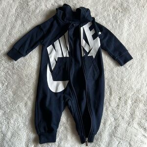 Nike 6M baby hooded coverall